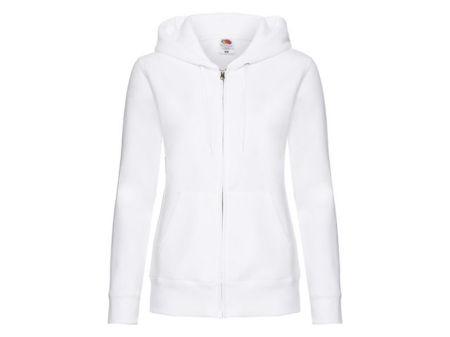 Zip Hoodie FRUIT dam vit XS