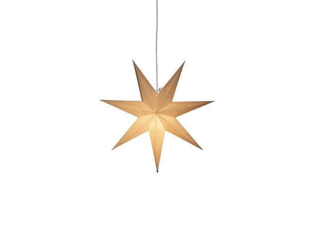 Pappersstjärna Star 60cm vit