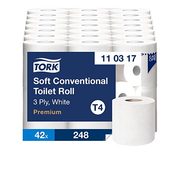 Toalettpapper T4 Premium 42/fp