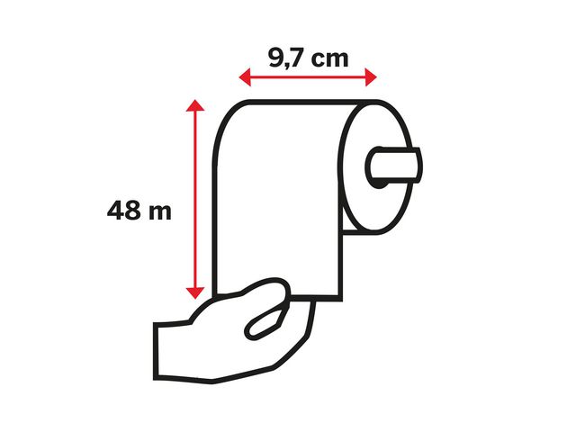 Toalettpapper Katrin Classic 400 42 rullar/bal