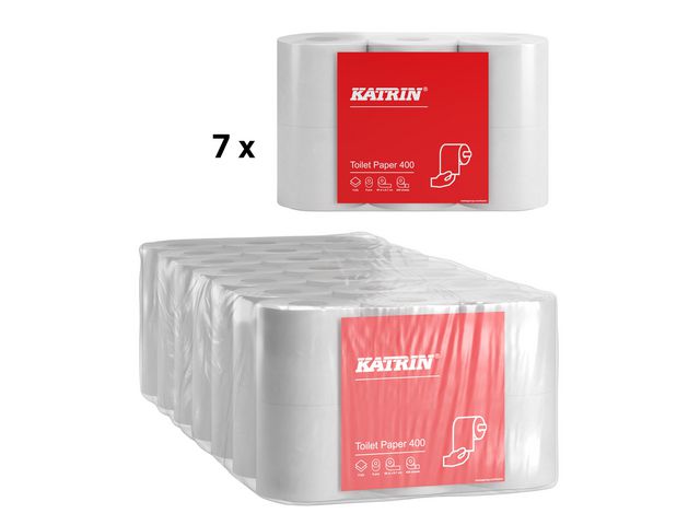 Toalettpapper Katrin Classic 400 42 rullar/bal