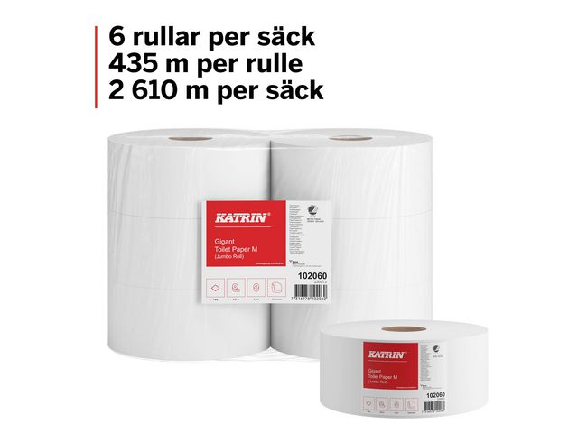 Toalettpapper Basic Gigant M Katrin