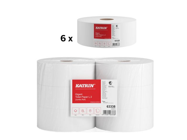 Toalettpapper Classic Gigant L2 6 st/fp