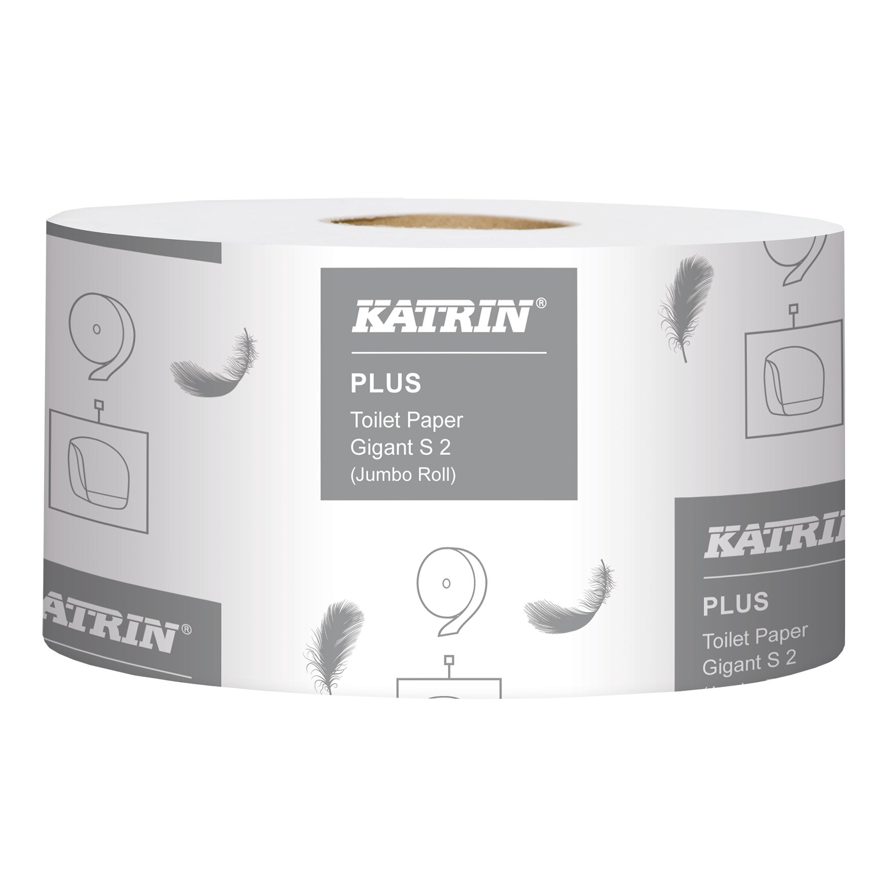 Toalettpapper Plus Gigant S2 12 st/fp