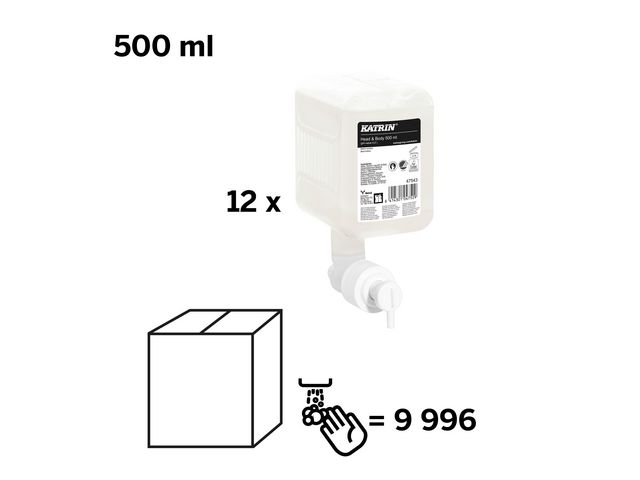 Duschtvål KATRIN Head & Body 500ml