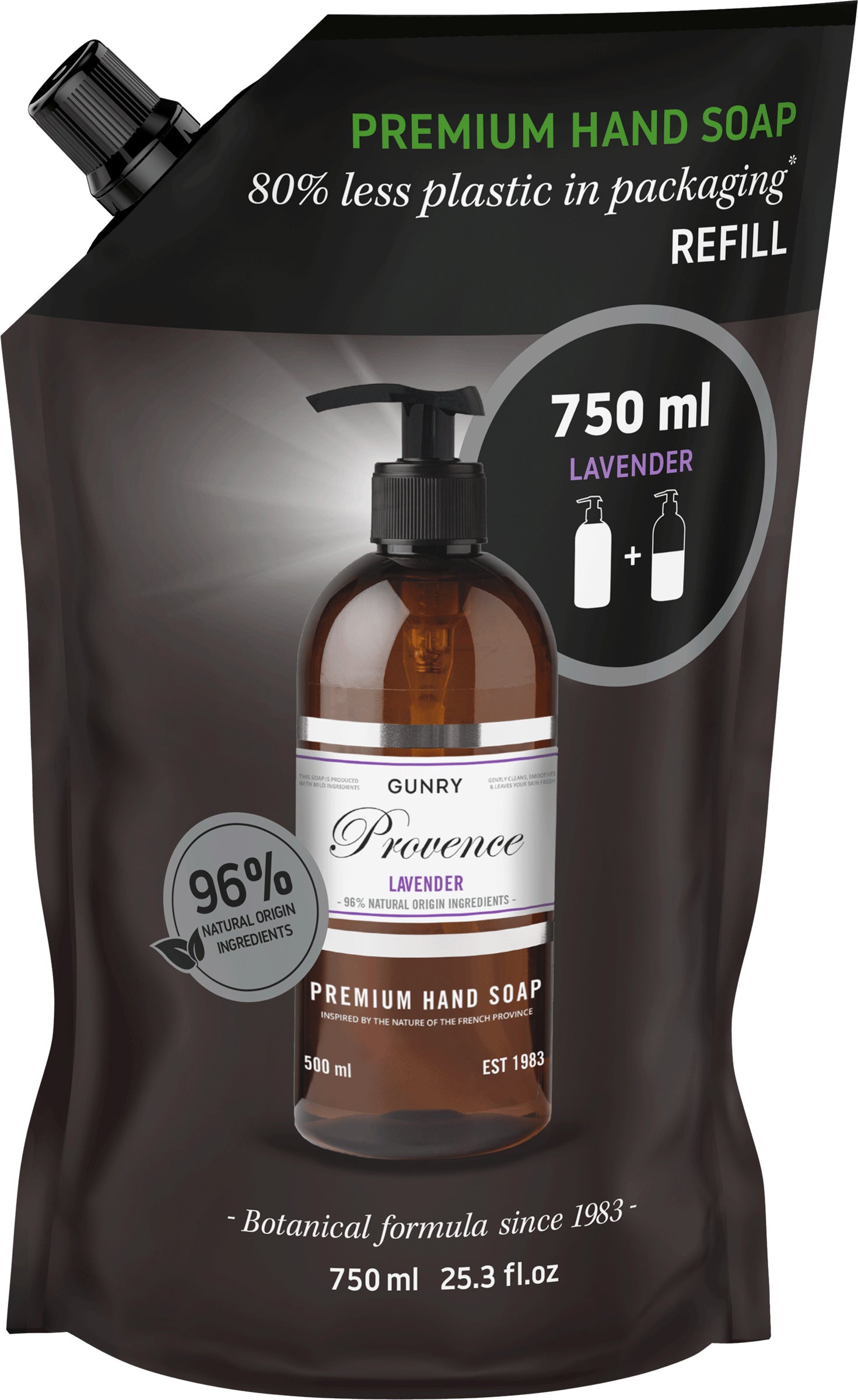 Handtvål refill Lavender 750 ml