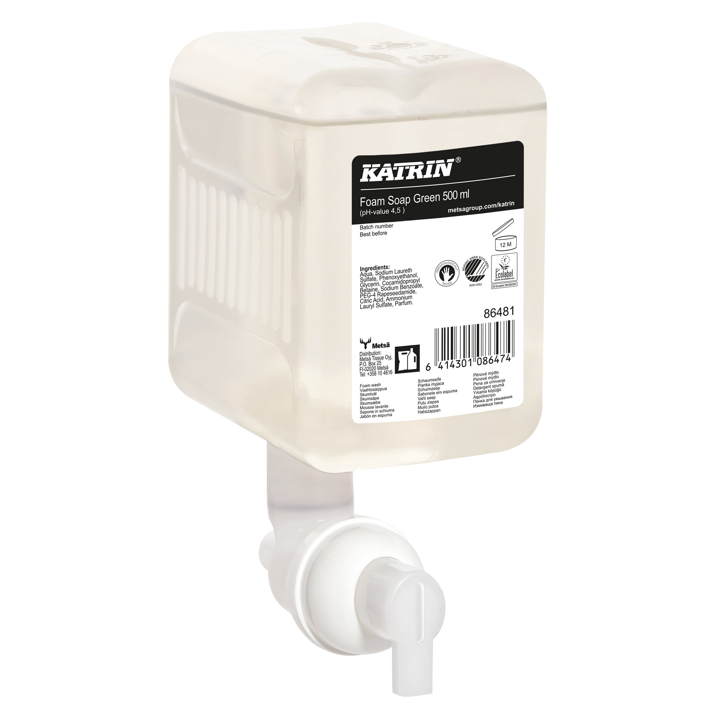 Skumtvål Fresh 500 ml Katrin
