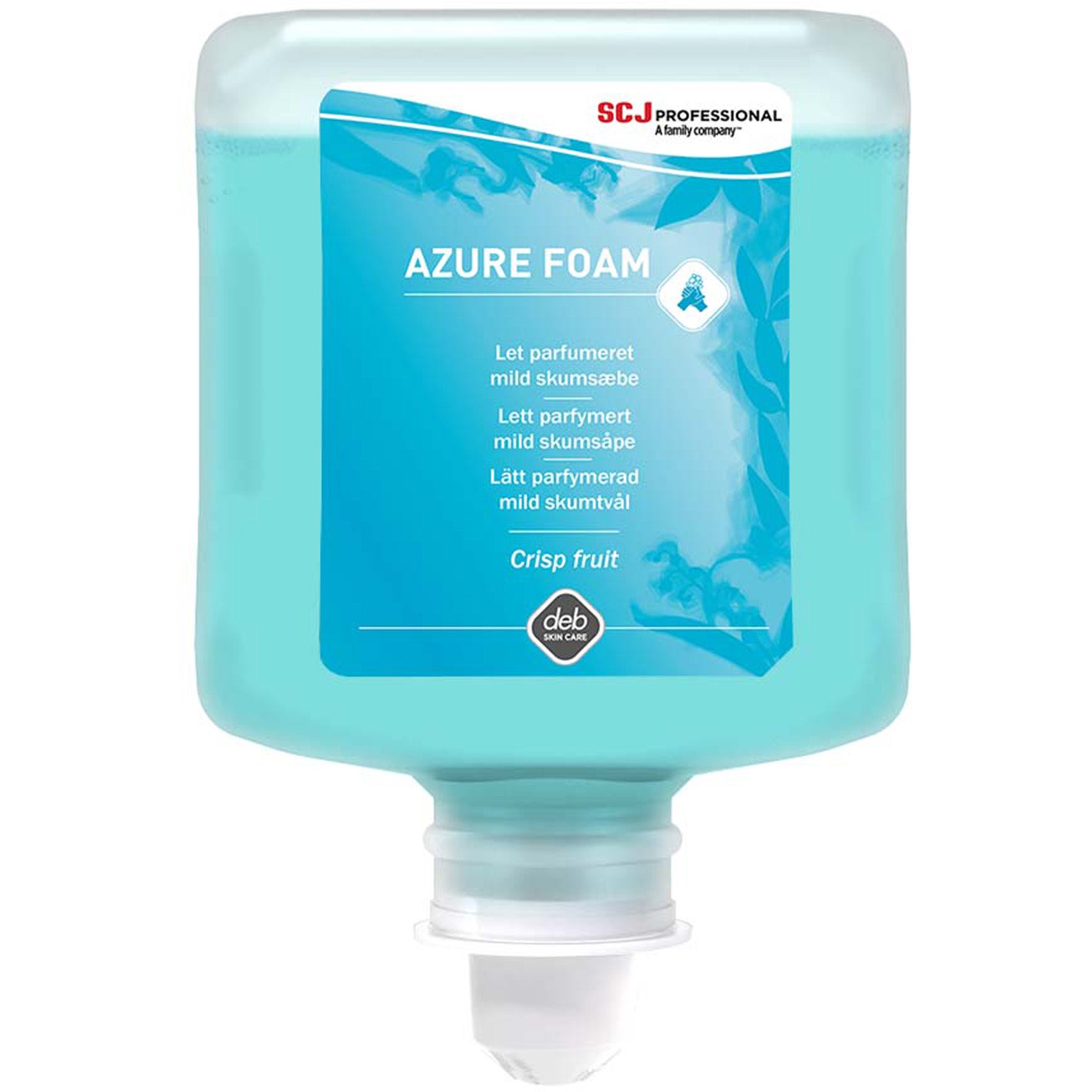 Skumtvål refill Azure 1 liter