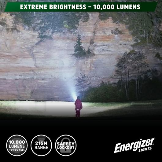 Ficklampa ENERGIZER Tactical 10000lm