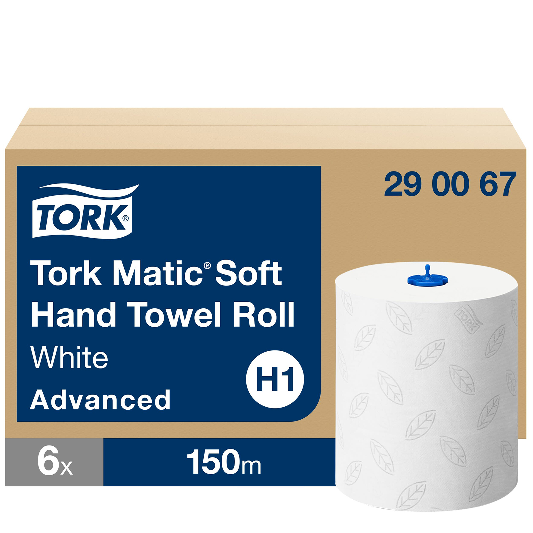 Torkrulle H1 Adv 6/kt Vit