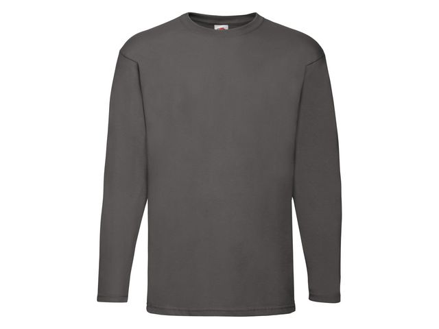 T-shirt Långärmad FRUIT antracitgrå 2XL