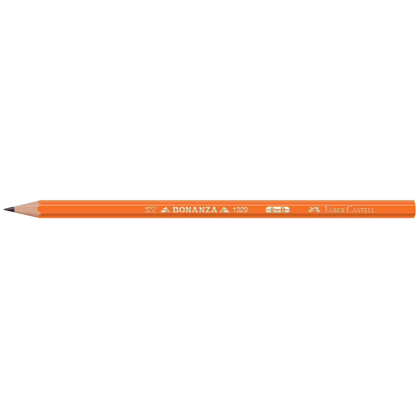 Blyertspenna Gul B 12 st/fp Faber Castell
