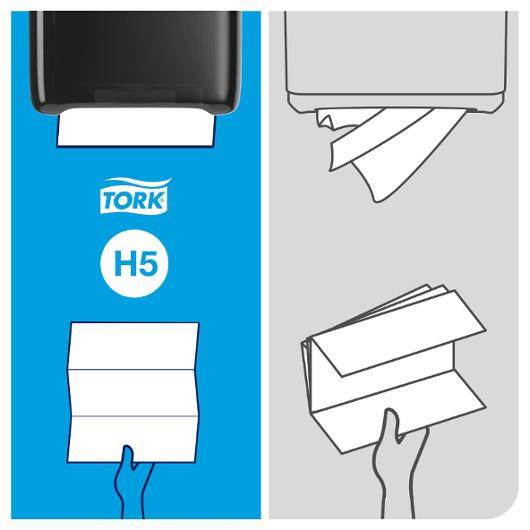 Handduk Tork PeakServe® Continuous™ H5 4920/krt