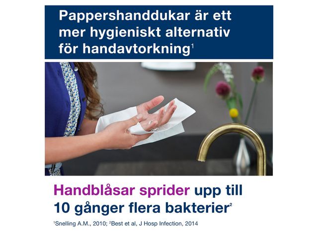 Handduk Tork Xpress® Multifold H2 3800/bal