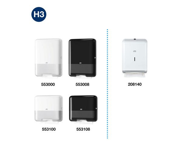 Handduk H3 Single Adv 3750/fp