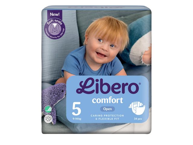 Blöja LIBERO Comfort 5 9-14kg 34/fp