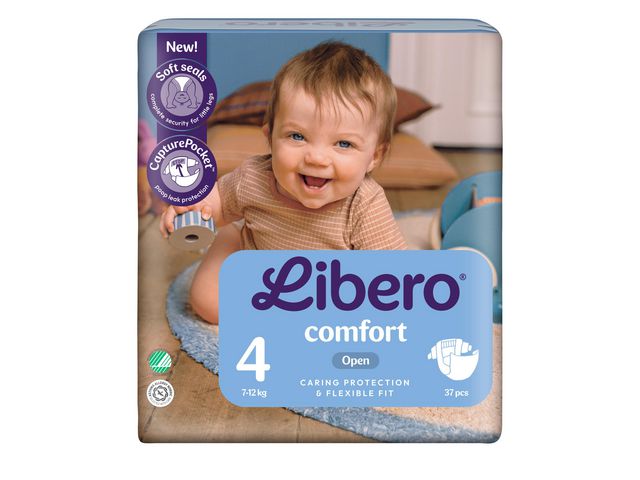Blöja LIBERO Comfort 4 7-12kg 37/fp