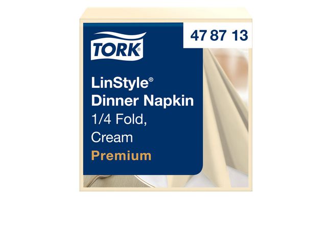 Servett TORK LinStyle creme39x39cm 50/fp
