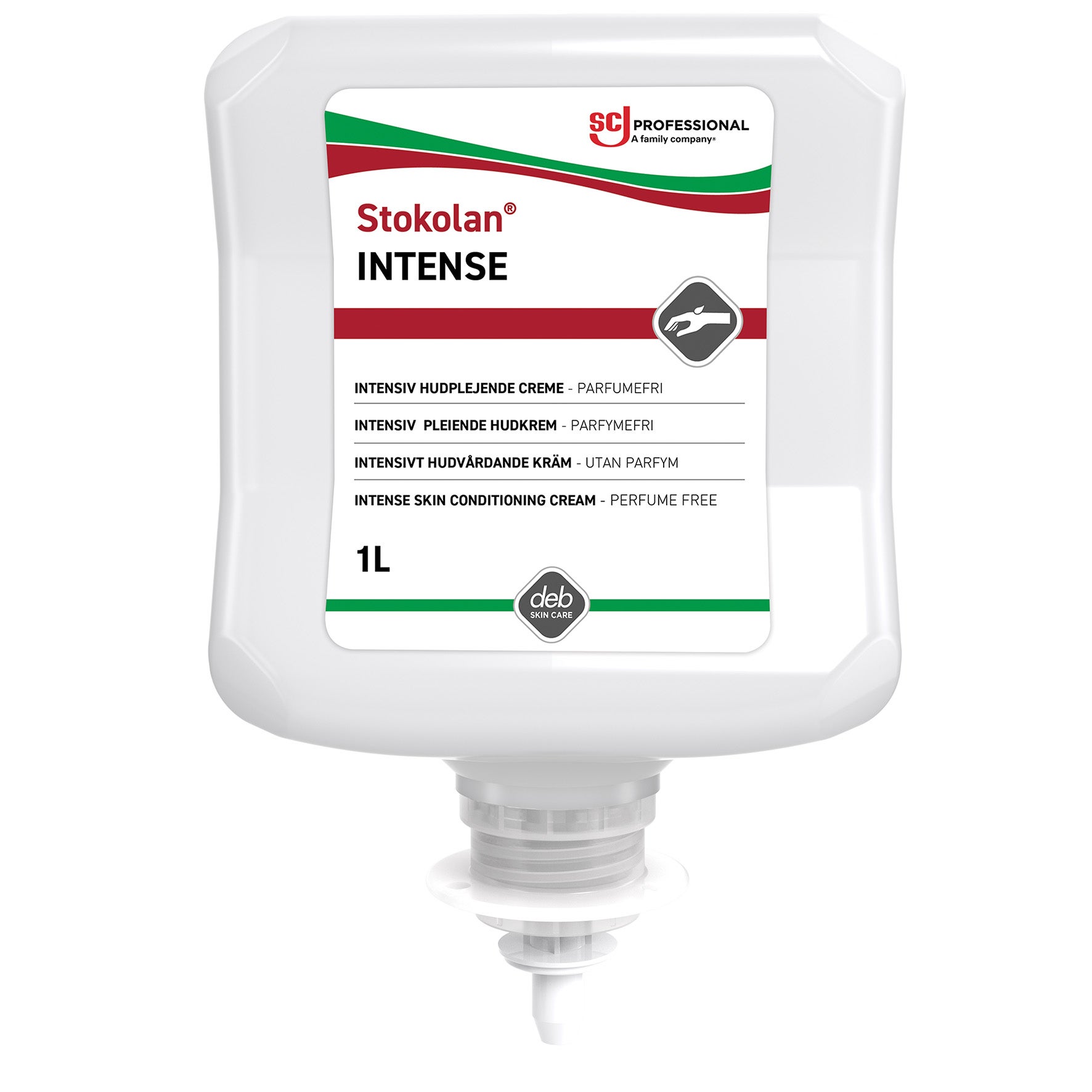 Hudvårdande kräm Stokolan Intense PURE 1 liter