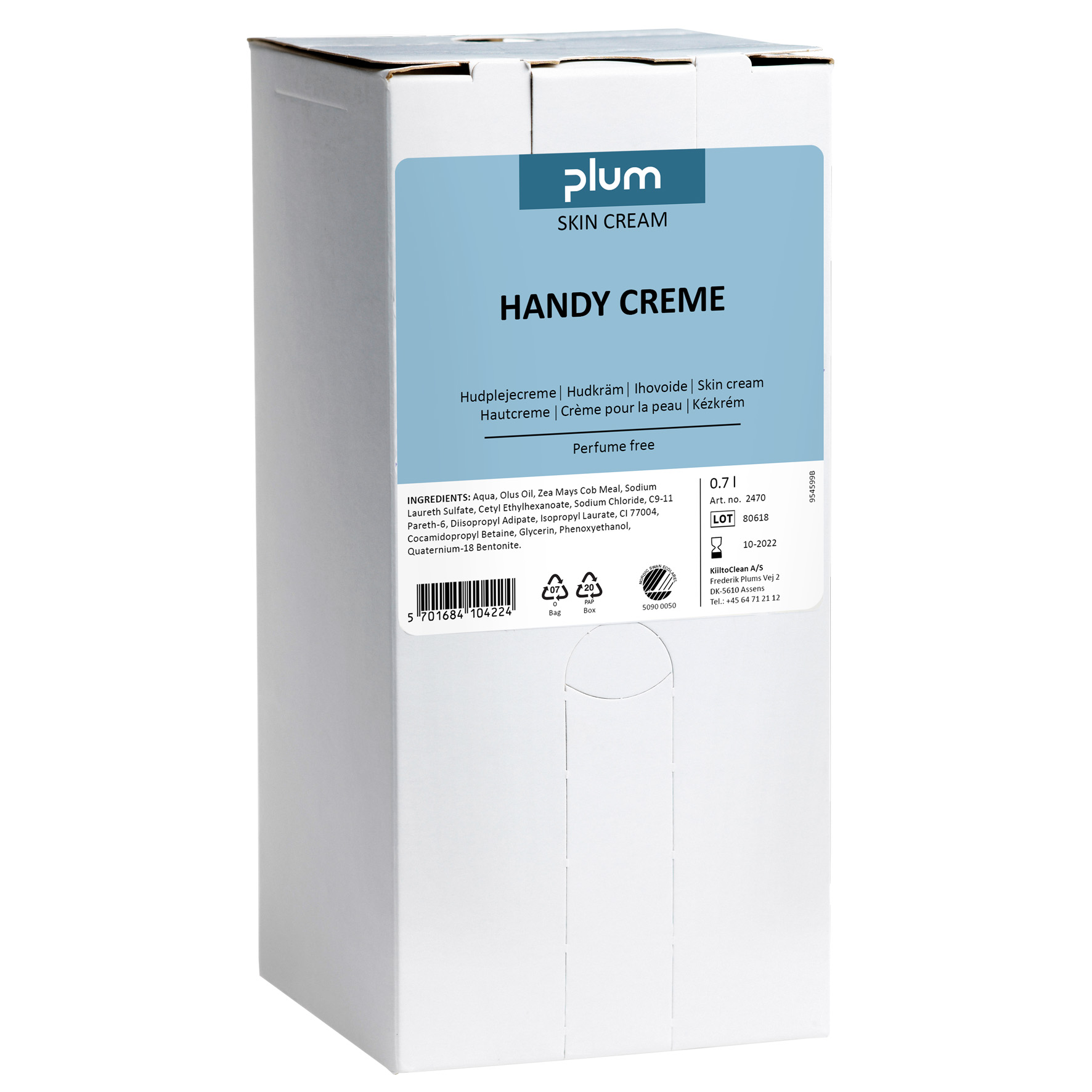 Handkräm Plum Handy Creme700ml