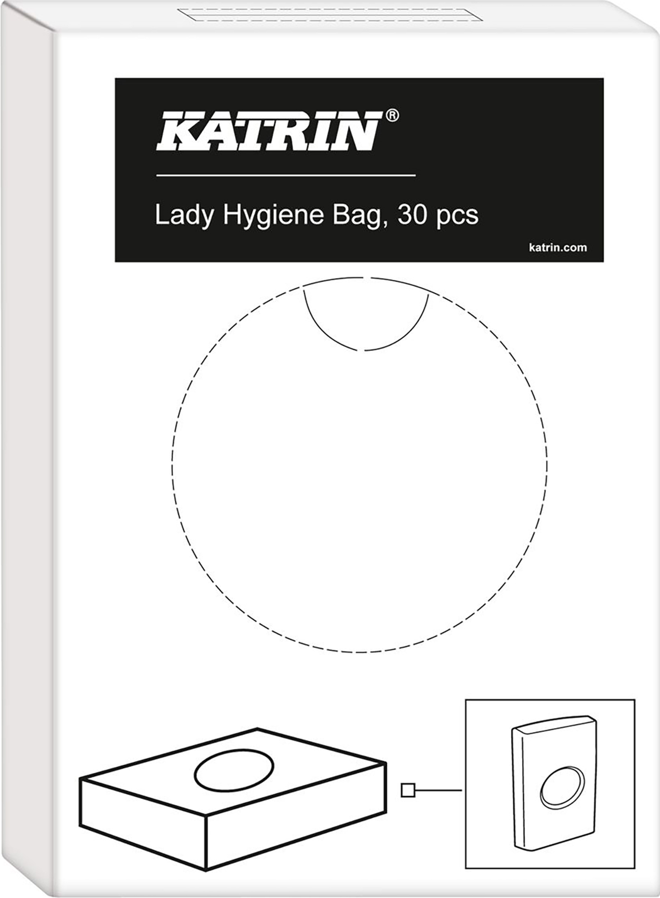 Sanitetspåse Katrin 30/fp