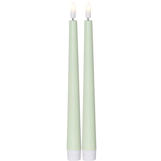 Antikljus STAR T LED Candy 26cmgrön 2/fp