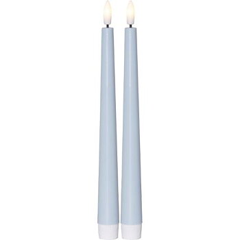 Antikljus STAR T LED Candy 26cm blå 2/fp