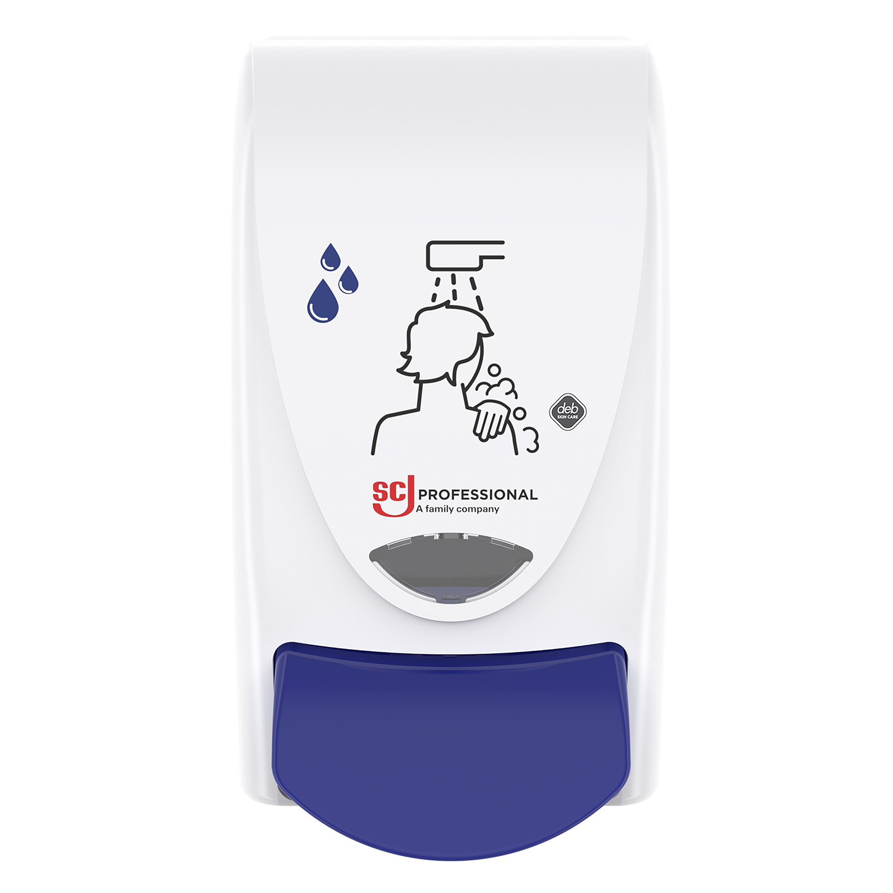 Dispenser duschtvål 1L vit