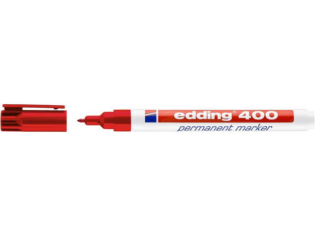 Märkpenna EDDING 400 röd
