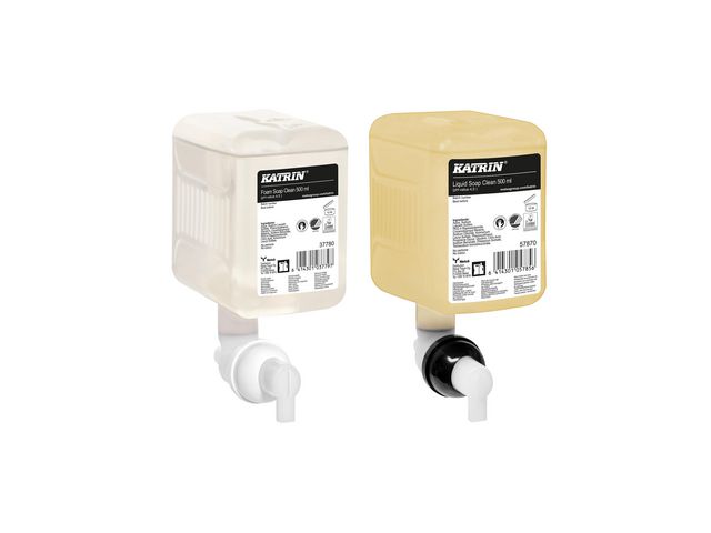 Dispenser tvål 500 ml vit Katrin