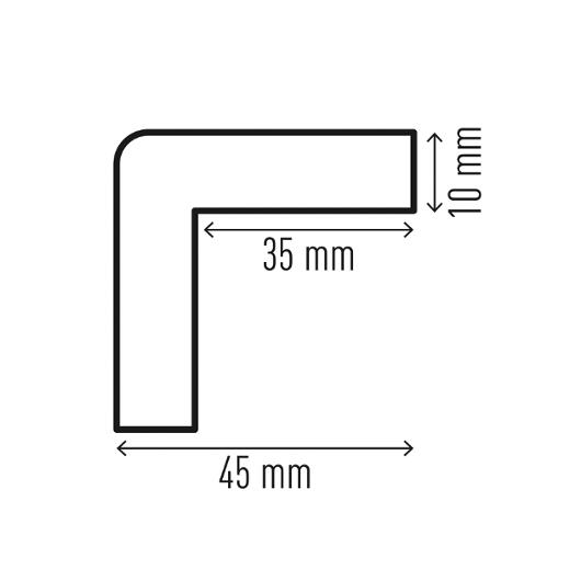 Hörnskydd DURABLE C35 magnetisk