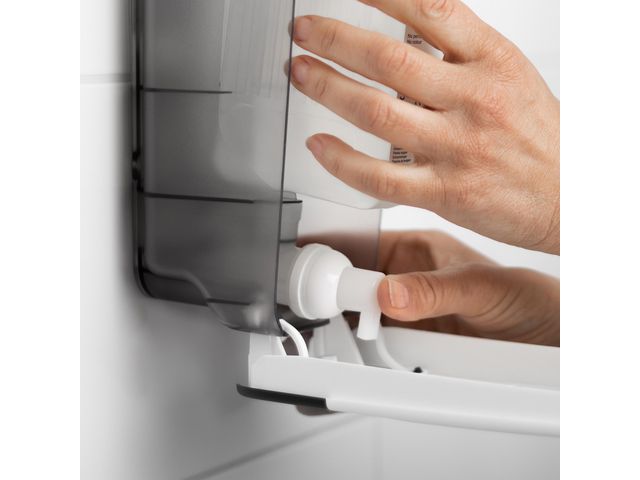 Dispenser tvål 500 ml svart Katrin