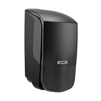Dispenser tvål 500 ml svart Katrin