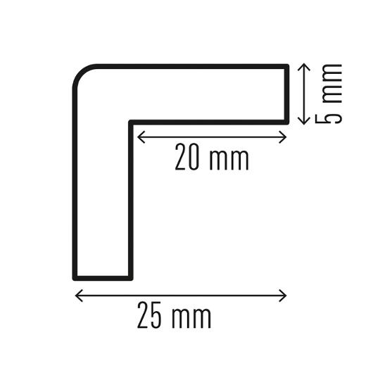 Hörnskydd DURABLE C20 magnetisk