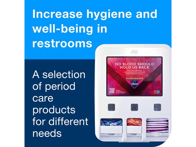 Dispenser Tork Period Care P3 vit