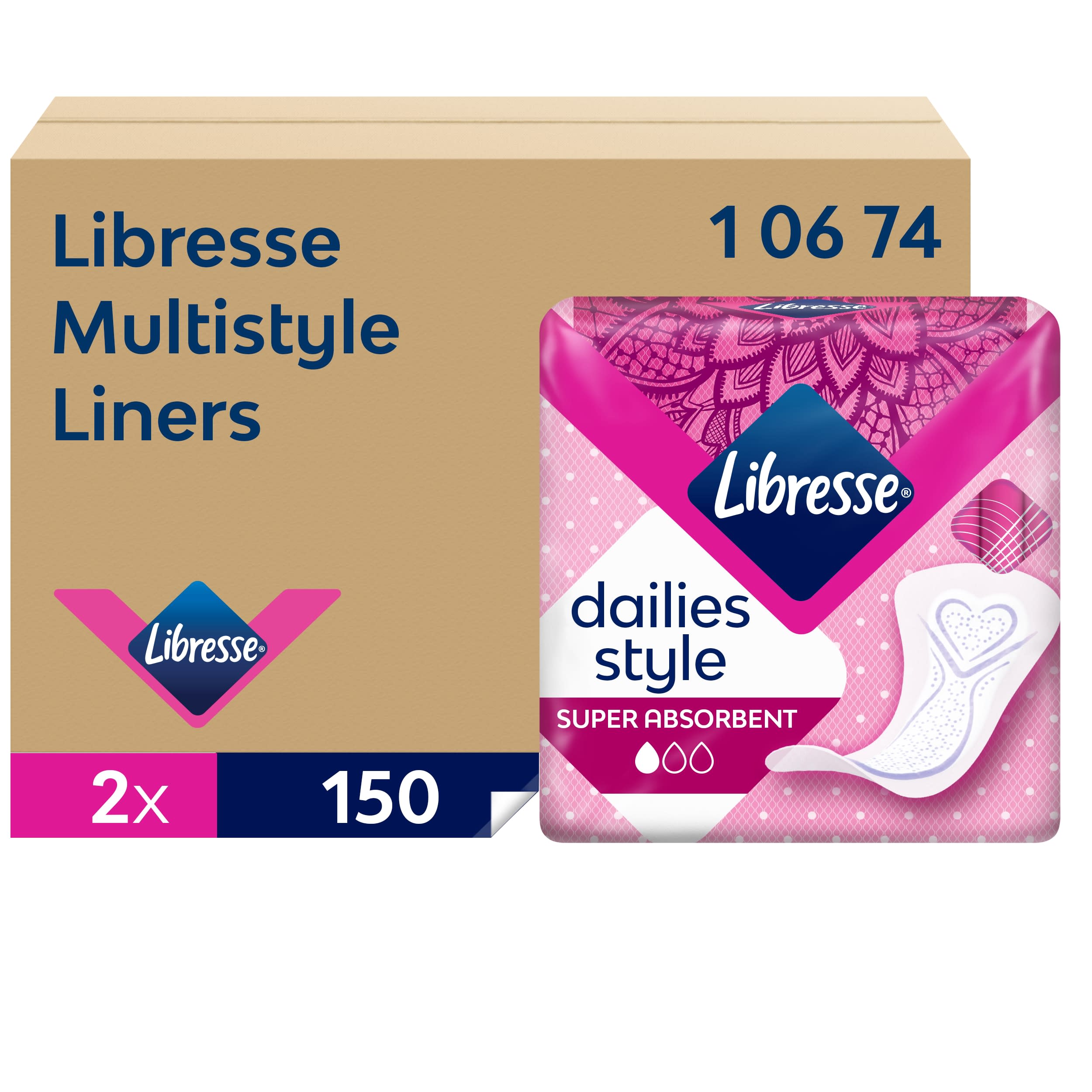 Trosskydd Multistyle refill Libresse 150-pack