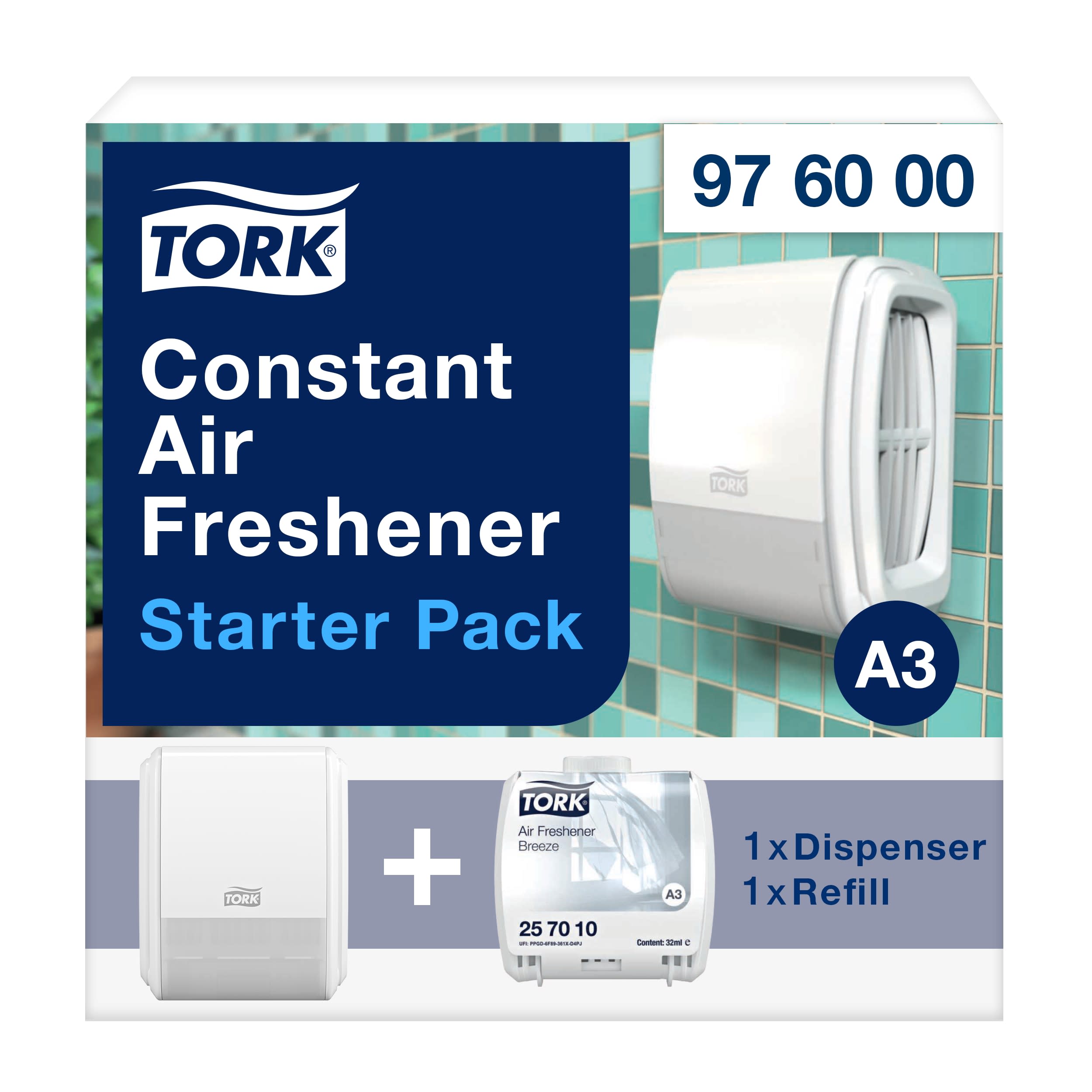 Startpaket Konstant Airfreshener Tork A3
