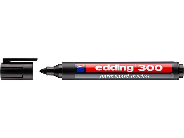Märkpenna EDDING 300 svart