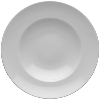 Tallrik djup Kaszub 27 cm vit