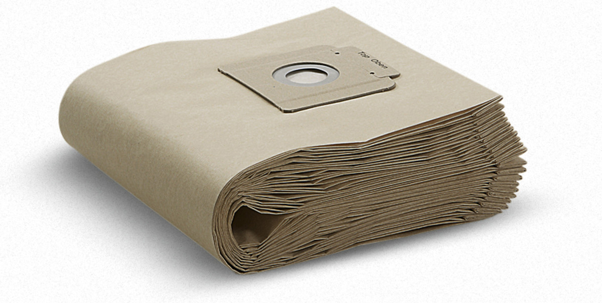 Pappersfilterpåsar T15/1 T17/1 10-pack Kärcher