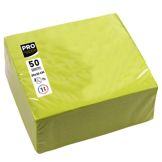 Servett PRONAPPE 20x20cm kiwi 50/fp