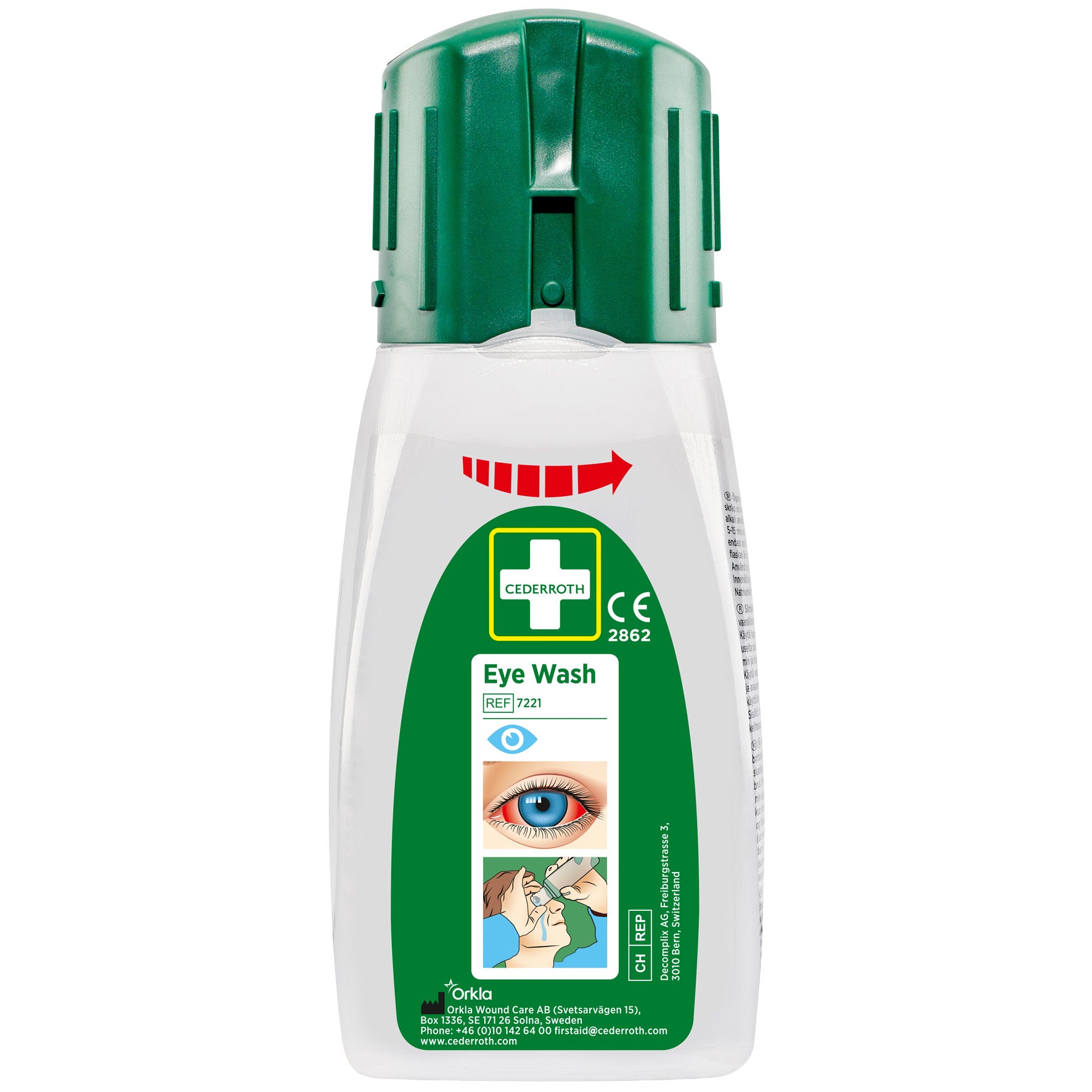 Ögondusch Cederroth fickformat 235 ml