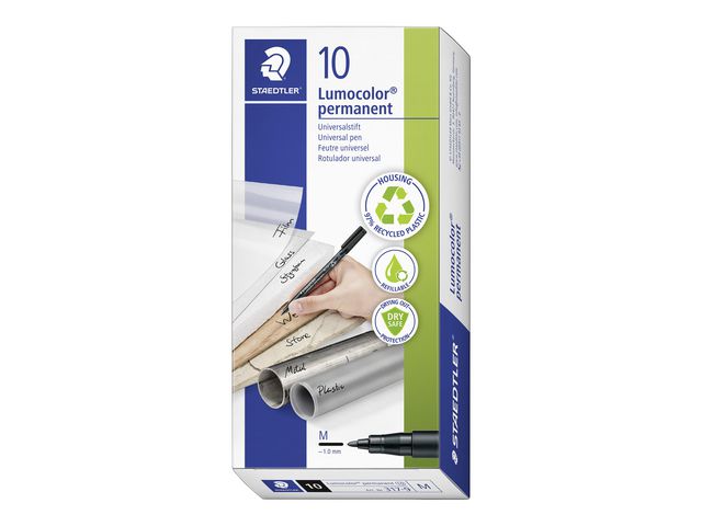 Universalpenna LUMOCOLOR M P svart