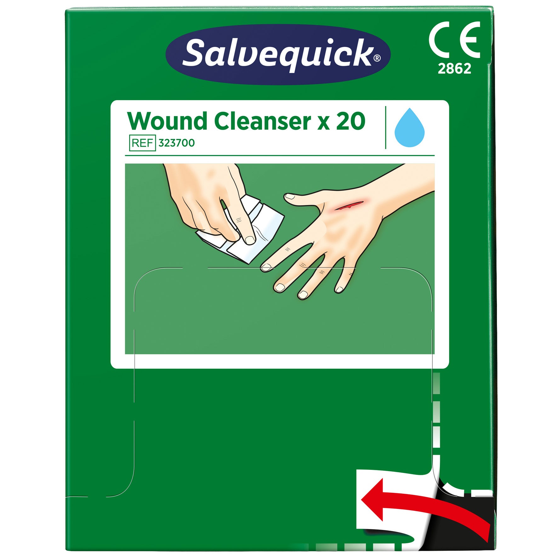 Sårtvättare Salvequick 20 st/ask
