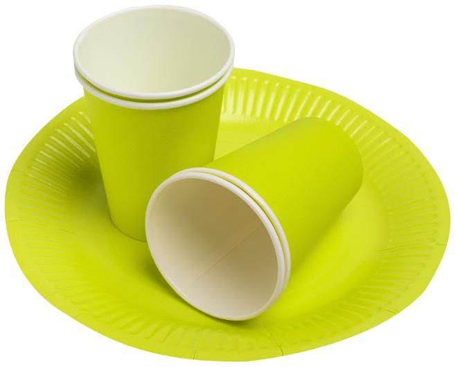 Pappersbägare PRONAPPE 20cl kiwi 15/fp