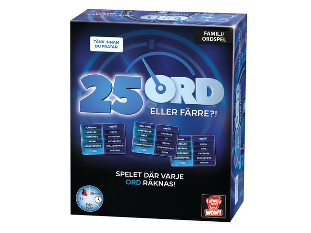 Spel 25 Ord eller färre