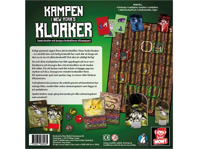 Spel Kampen i New Yorks Kloaker