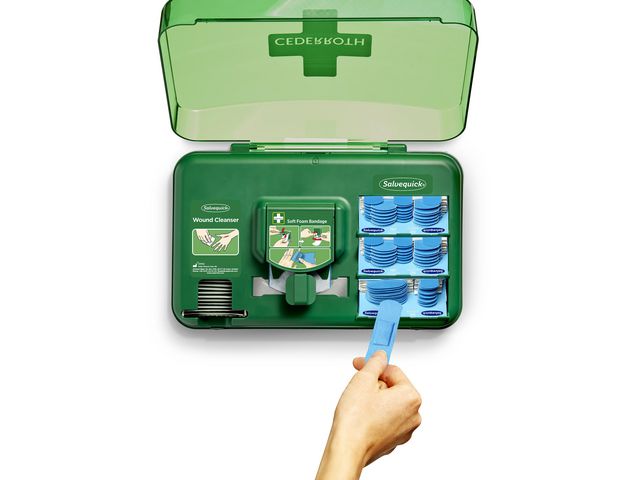 Sårvård Wound Care Dispenser Blue Cederroth