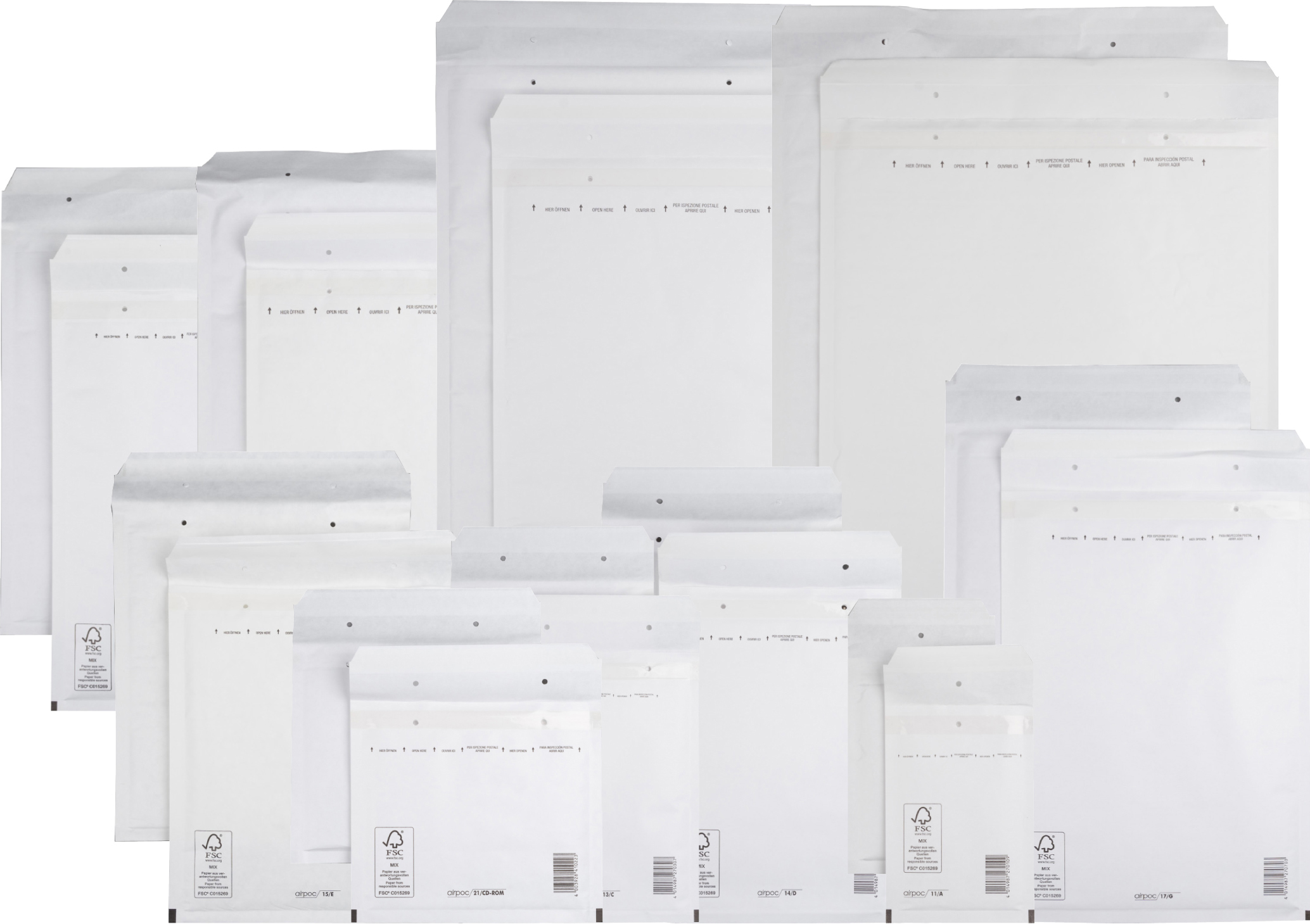 Bubbelpåse nr11 100x165 10/fp