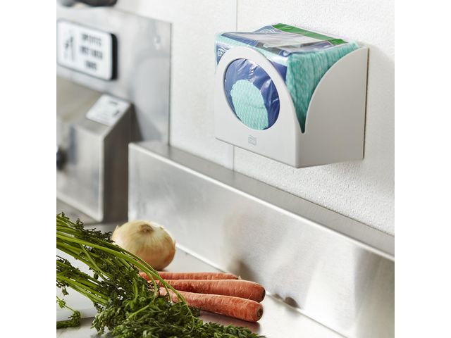 Rengöringsduk W8 Tork 40-pack grön